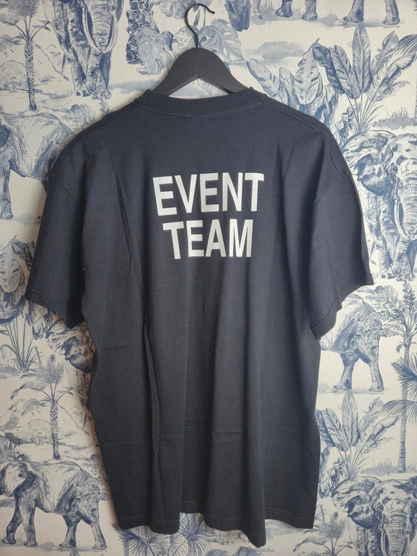 T-shirt Vintage Harley Davidson Hog European Rally 2002 Noir Xl Biker
