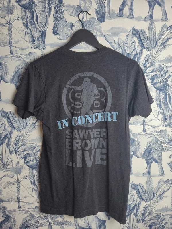 T-shirt Sawyer Brown Concert Cotton Heritage Gris Taille M
