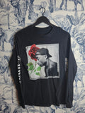 T-shirt manches longues 2pac Tupac Shakur Vintage Rap Us Noir Taille M