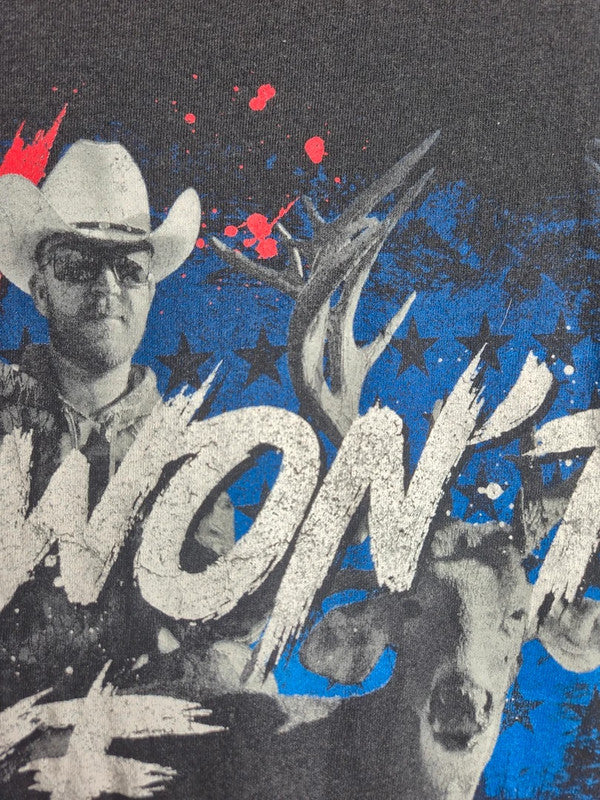 T-shirt Justin Moore Country Music Merch Gris S Bella+canvas