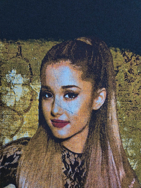 T-shirt Ariana Grande The Honeymoon Tour 2015 Merch Musique Vintage Noir S