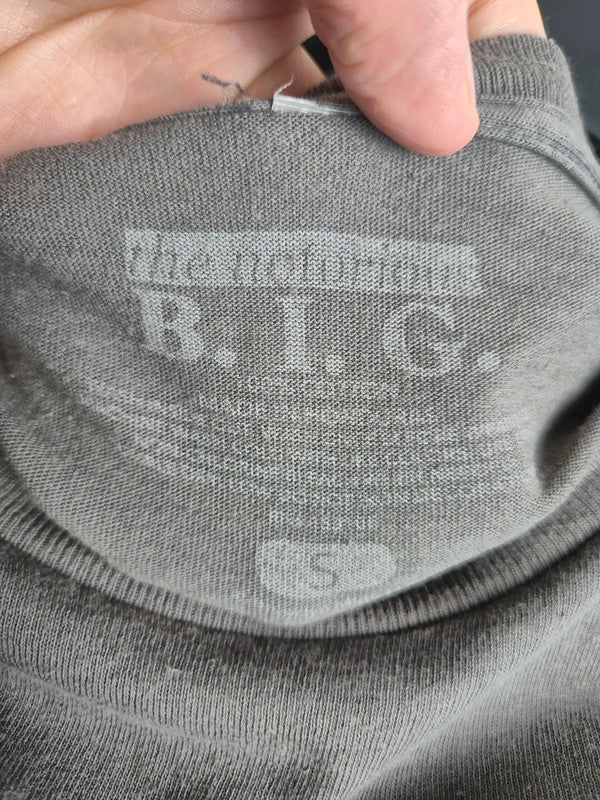 T-shirt Notorious Big King Of Brooklyn Gris Taille S