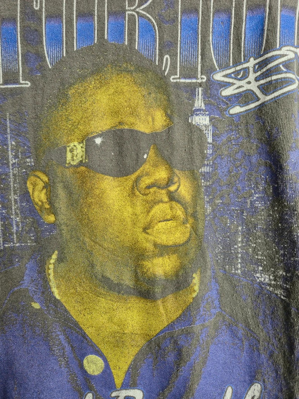T-shirt Notorious Big King Of Brooklyn Gris Taille S