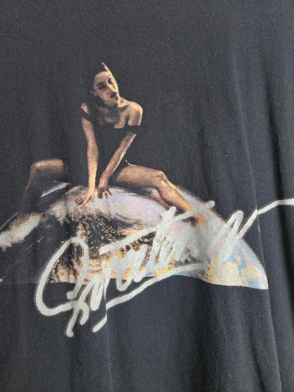 T-shirt noir Ariana Grande Sweetener World Tour God Is A Woman M
