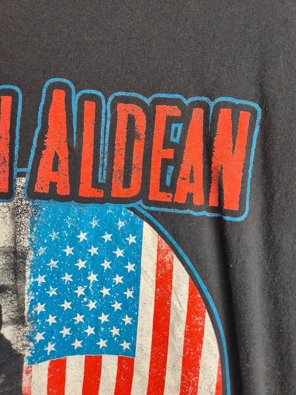 T-shirt Jason Aldean Rock N' Roll Cowboy Tour 2022 Noir Taille L