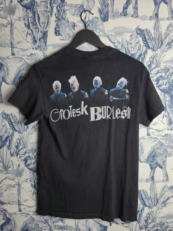 T-shirt Giant Marilyn Manson Grotesk Burlesk 2003 Tennessee River Noir S