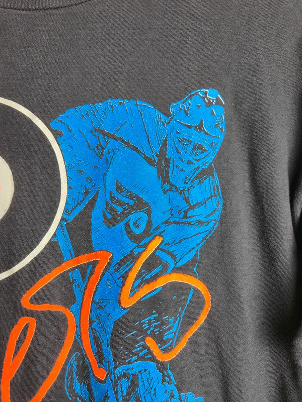 T-shirt Vintage Nhl Philadelphia Flyers 1989 Athletics Softwear Taille L Noir