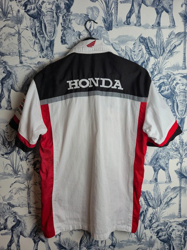 Chemise Vintage Honda Racing Team Repsol Michelin Noire Xl Homme