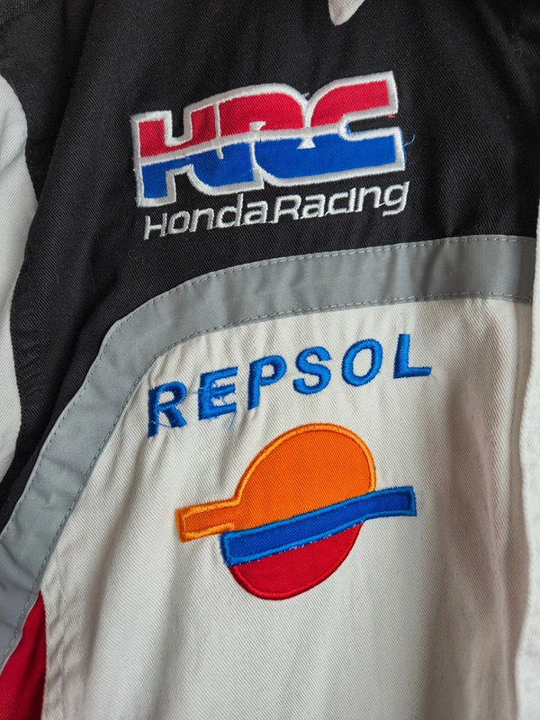 Chemise Vintage Honda Racing Team Repsol Michelin Noire Xl Homme