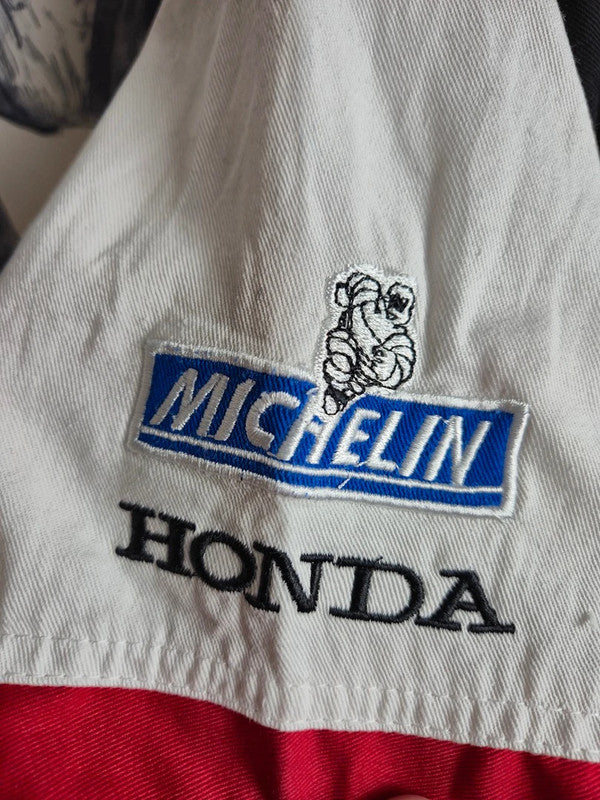 Chemise Vintage Honda Racing Team Repsol Michelin Noire Xl Homme
