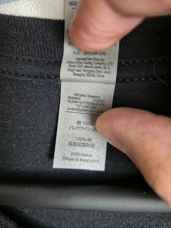 T-shirt Gildan Softstyle Noir Imprimé Graphique