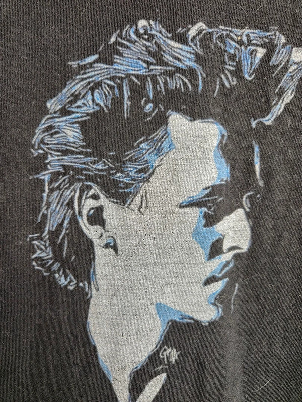 T-shirt noir Gildan Premium Cotton Gaspard Ulliel Hommage Taille Xl