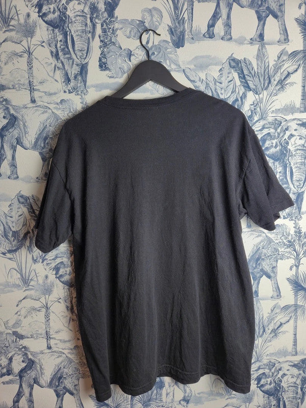 T-shirt noir Gildan a-ha band music vintage style rock taille Xl