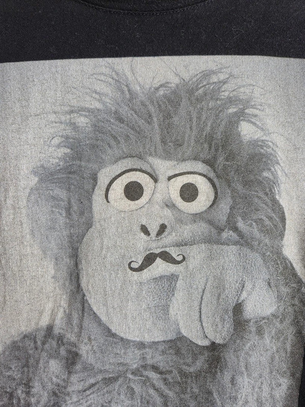 T-shirt noir Jeff Panacloc Jean-marc Il est content Humour