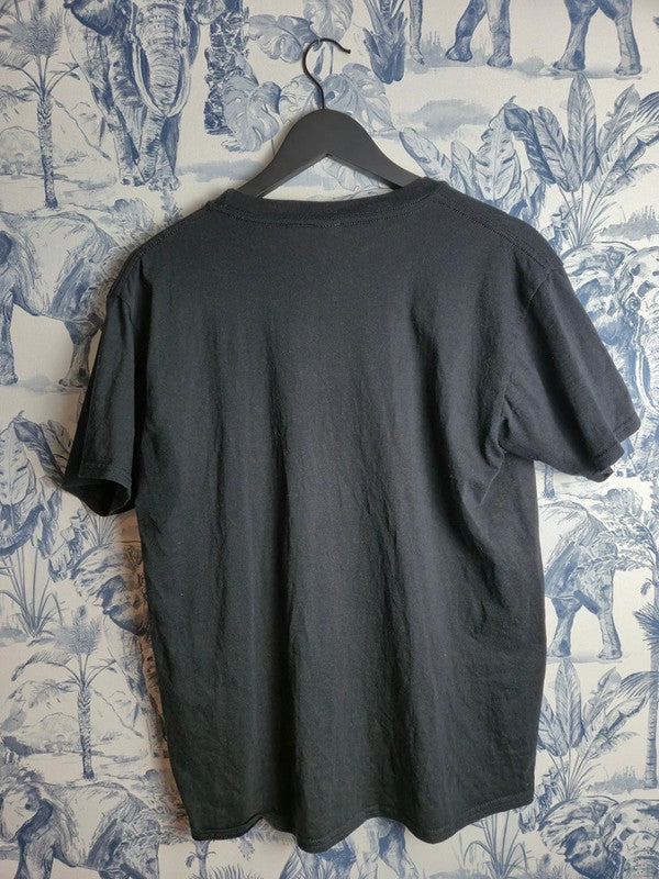 T-shirt noir Gildan imprimé Carlisle Twilight film culte vintage L