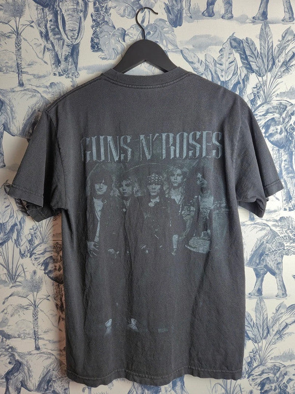 T-shirt Guns N' Roses Vintage 90's Gris Taille M Rock Style