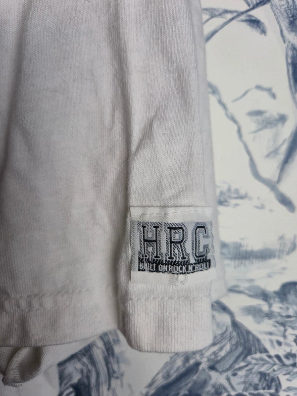 T-shirt Hard Rock Cafe Baltimore Vintage Blanc L Psychédélique Collector