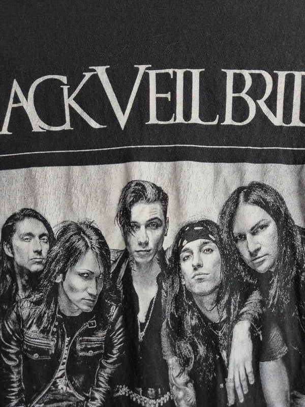 T-shirt Black Veil Brides Bay Island Sportswear noir M vintage rock metal