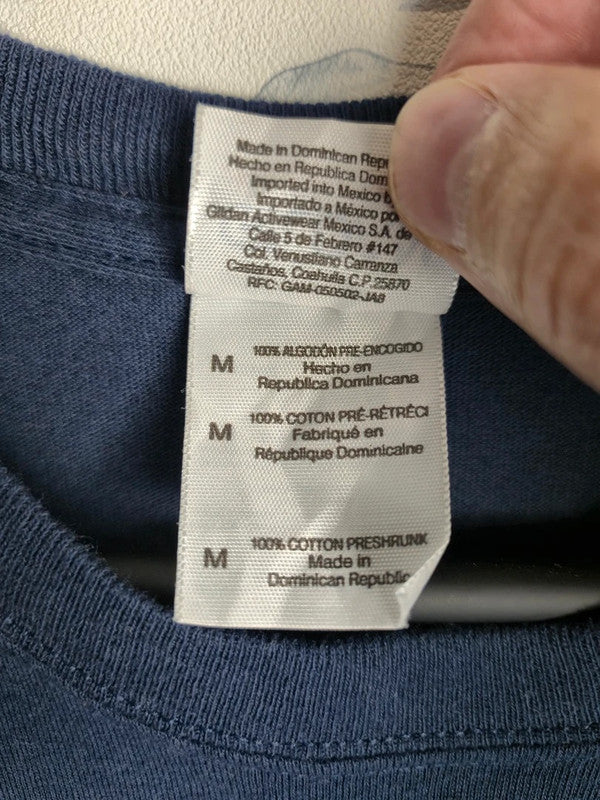 T-shirt Vintage Gildan Jason Michael Carroll Tour 2012 Bleu Marine Taille M