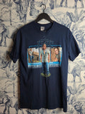 T-shirt Vintage Gildan Jason Michael Carroll Tour 2012 Bleu Marine Taille M