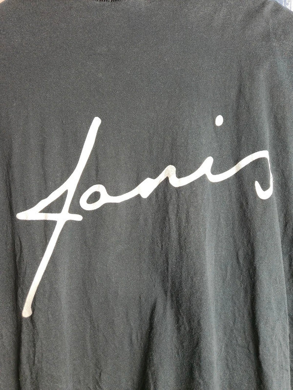 T-shirt Vintage Janis Joplin Anvil Xl Noir Graphique Elliott Landy Rock