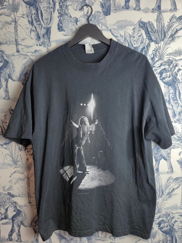 T-shirt Vintage Janis Joplin Anvil Xl Noir Graphique Elliott Landy Rock