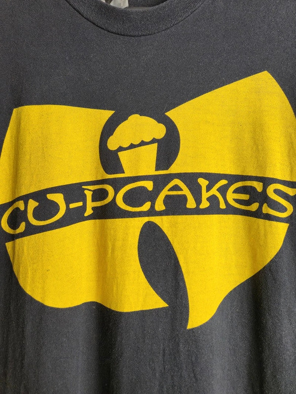 T-shirt Johnny Cupcakes Suitcase Tour 2010 Parody Wu-tang Noir L