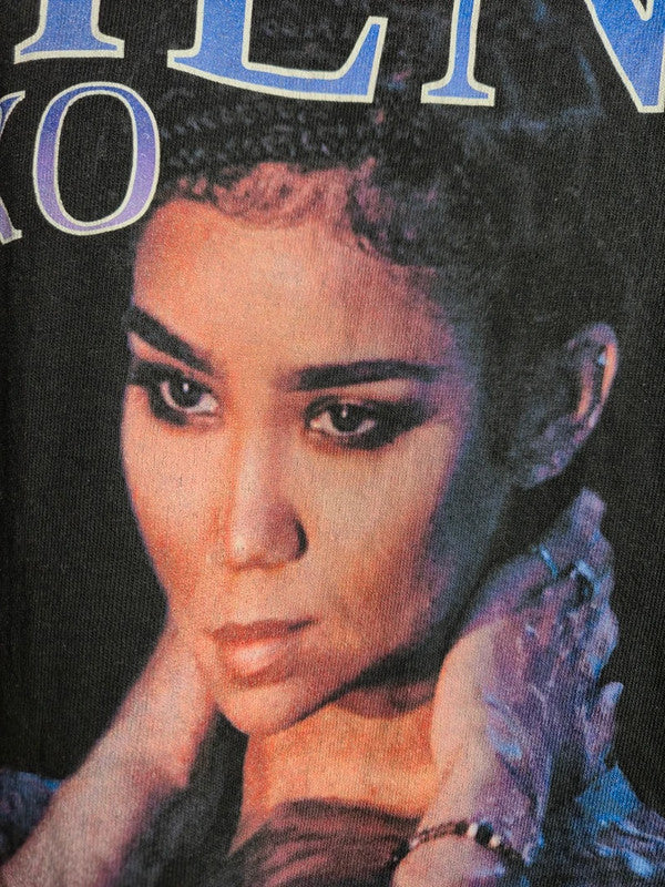 T-shirt Noir Jhene Aiko Yazbek Style Vintage Rap Streetwear Taille L