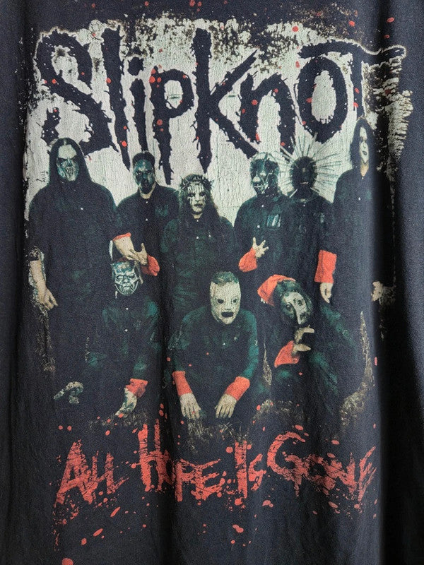 T-shirt Slipknot All Hope Is Gone Vintage Jerzees Noir 2xl