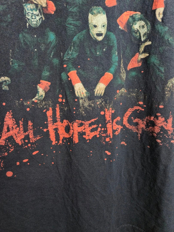 T-shirt Slipknot All Hope Is Gone Vintage Jerzees Noir 2xl