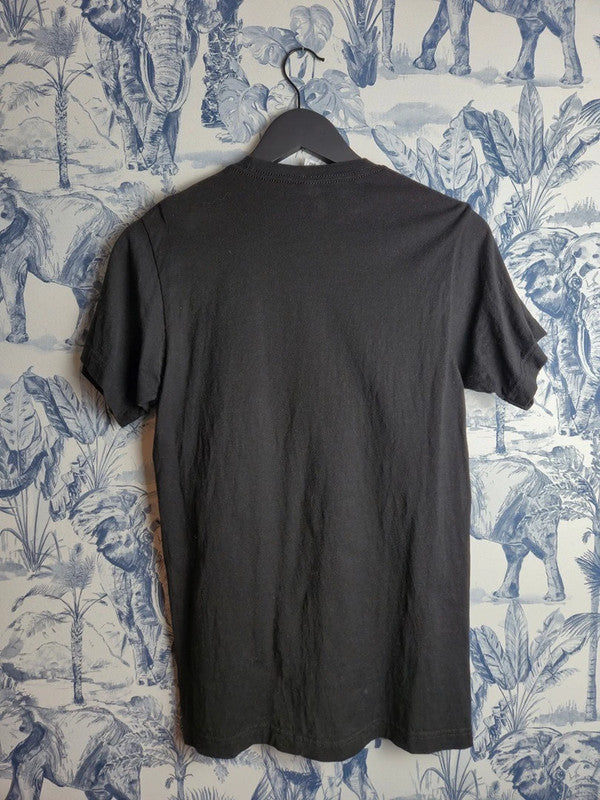 T-shirt Tultex Van Halen Noir Logo Vintage Rock Band Musique Taille S