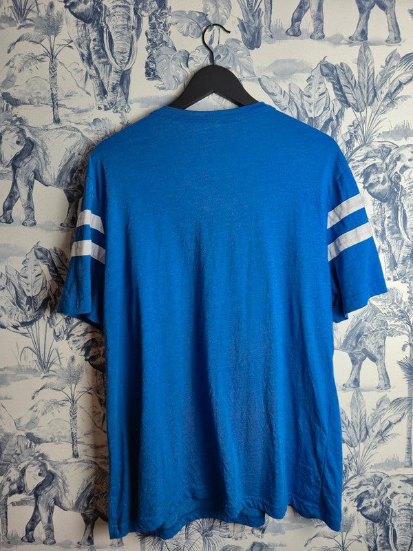T-shirt 2pac All Eyez On Me Bleu Style Rap Vintage Xxl