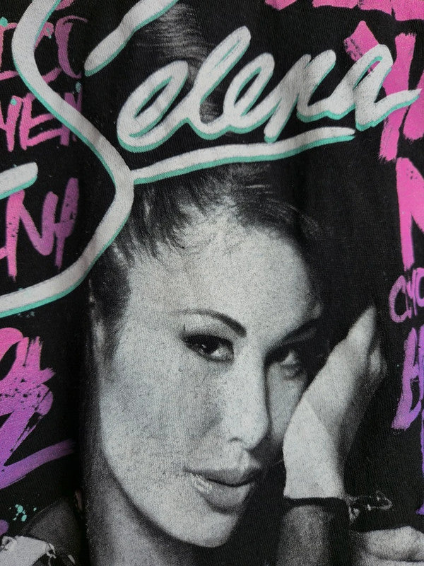 T-shirt Selena Quintanilla Noir Official Merchandise Style Vintage 2xl Graphic