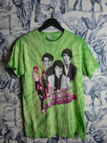 T-shirt Jonas Brothers Vert Tie Dye Merch Officiel Taille M Fan Music
