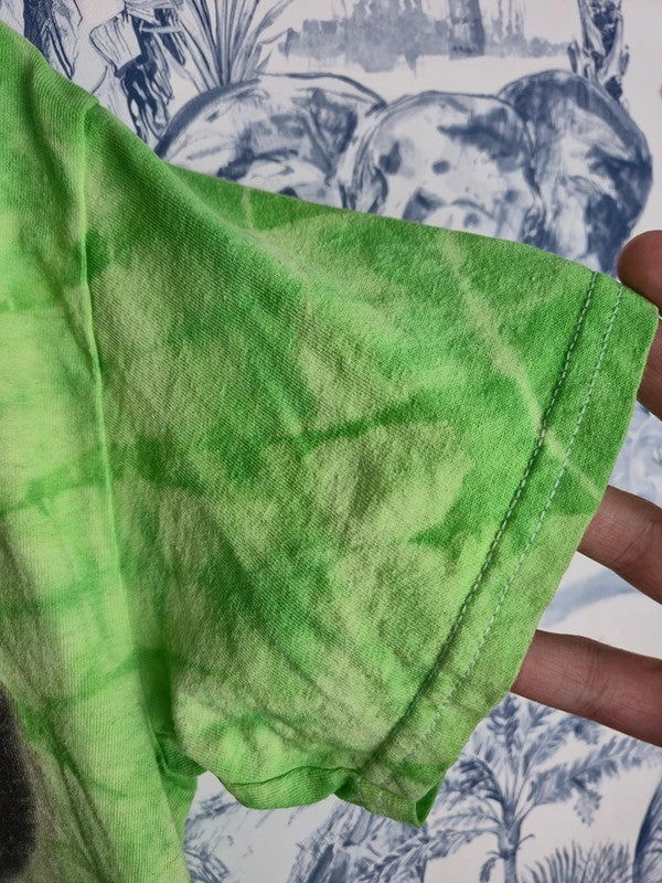 T-shirt Jonas Brothers Vert Tie Dye Merch Officiel Taille M Fan Music