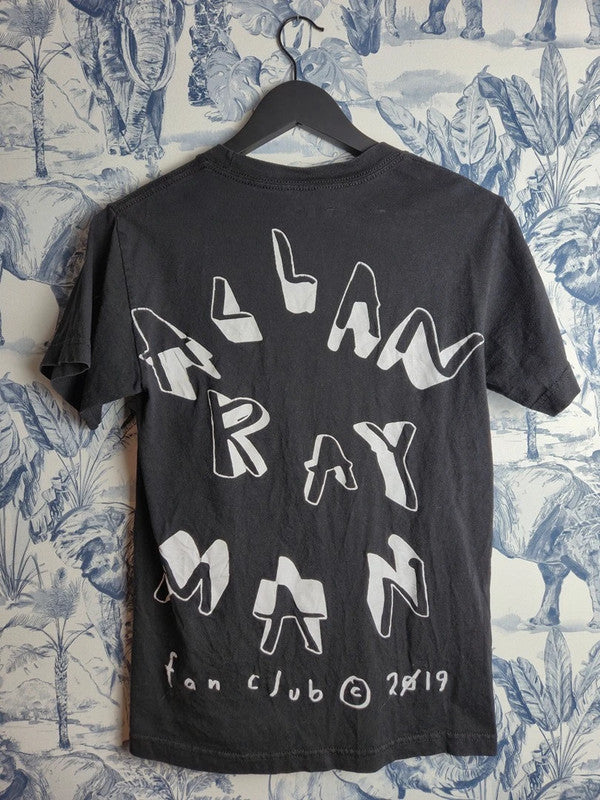 T-shirt Allan Rayman Merch Fan Club 2019 Noir Taille S Style Rock