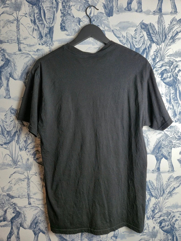 T-shirt The Rolling Stones Rock Noir North American Tour 1975 Taille S