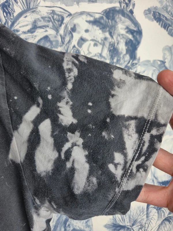 T-shirt Metallica Vintage Tie Dye Noir Taille M Style Rock