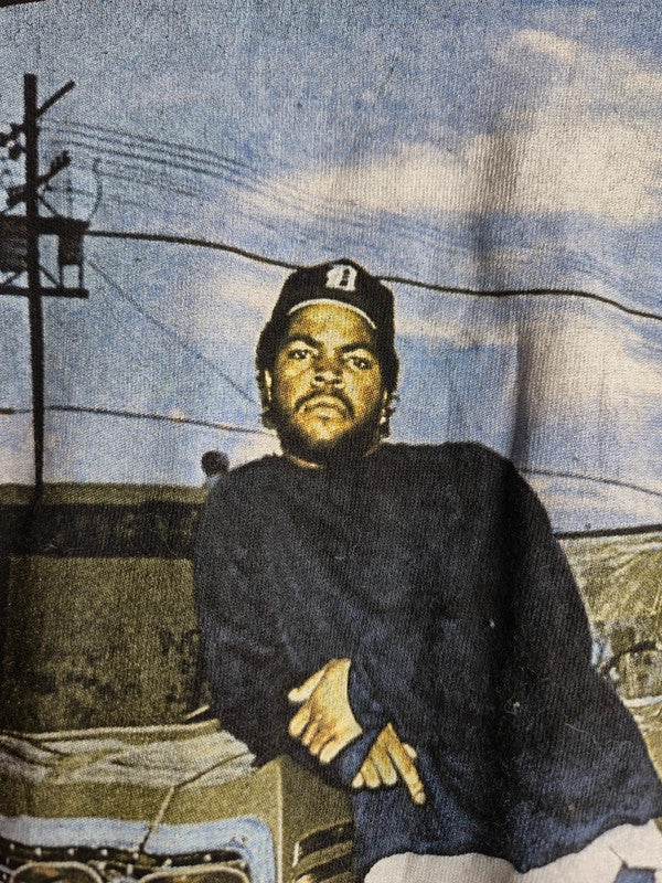 T-shirt Ice Cube Vintage Noir Taille S Imprimé Rap Streetwear