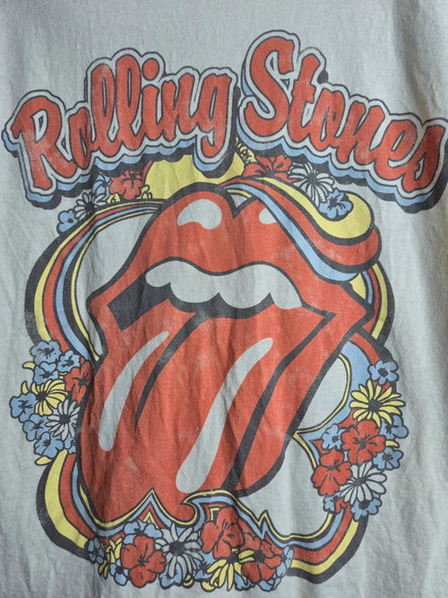 T-shirt Bravado Rolling Stones Vintage Rock Crème Taille M