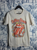 T-shirt Bravado Rolling Stones Vintage Rock Crème Taille M