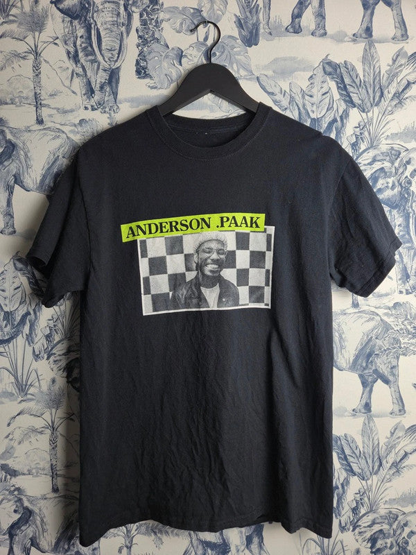 T-shirt Anderson .paak Tournée 2019 Best Teef In The Game Noir M