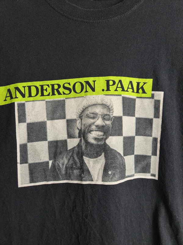 T-shirt Anderson .paak Tournée 2019 Best Teef In The Game Noir M