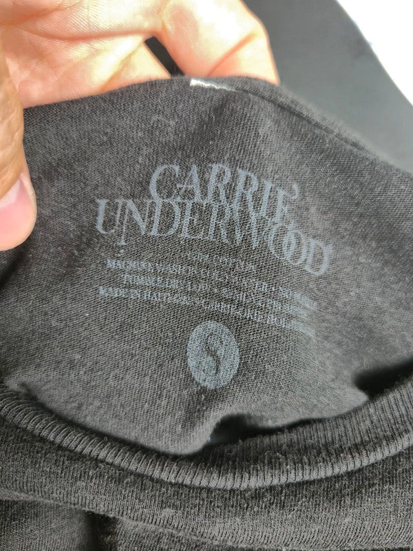 T-shirt Carrie Underwood Cry Pretty Tour 360 Noir Taille S