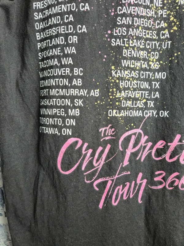 T-shirt Carrie Underwood Cry Pretty Tour 360 Noir Taille S