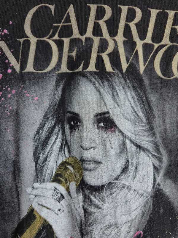 T-shirt Carrie Underwood Cry Pretty Tour 360 Noir Taille S