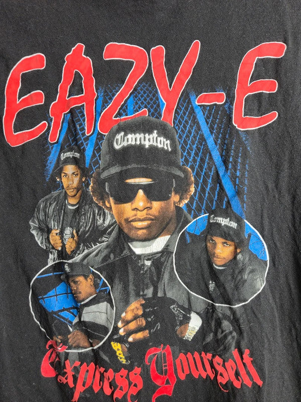 T-shirt noir Eazy-e Express Yourself style vintage streetwear Taille S