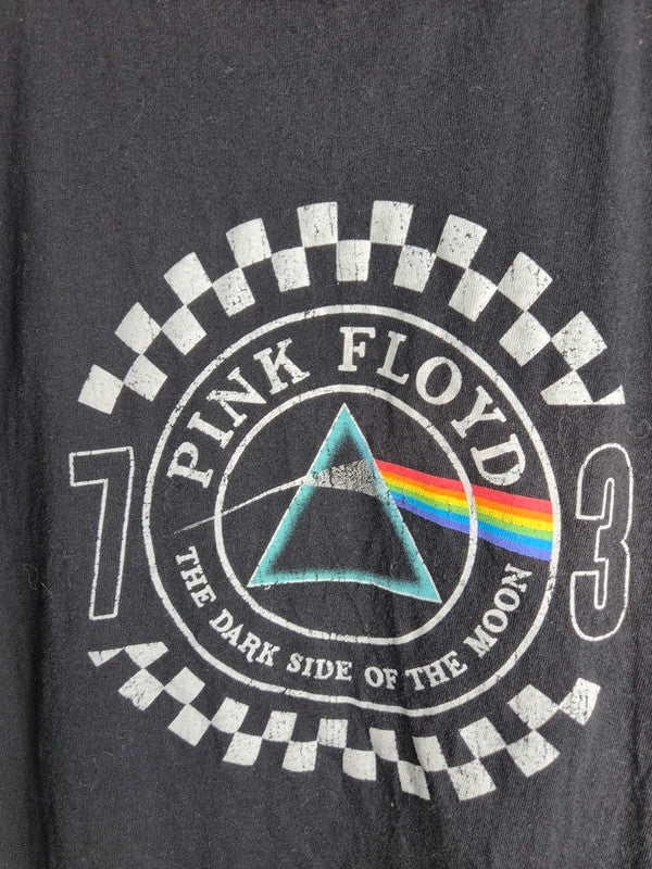 T-shirt Pink Floyd The Dark Side of the Moon Noir Vintage Taille L