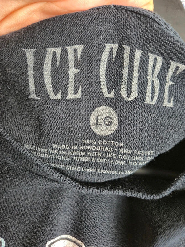 T-shirt Ice Cube Vintage Style Hip Hop Noir Taille L