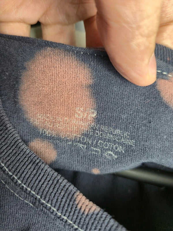 T-shirt Banana Republic Picasso imprimé custom bleached marine S